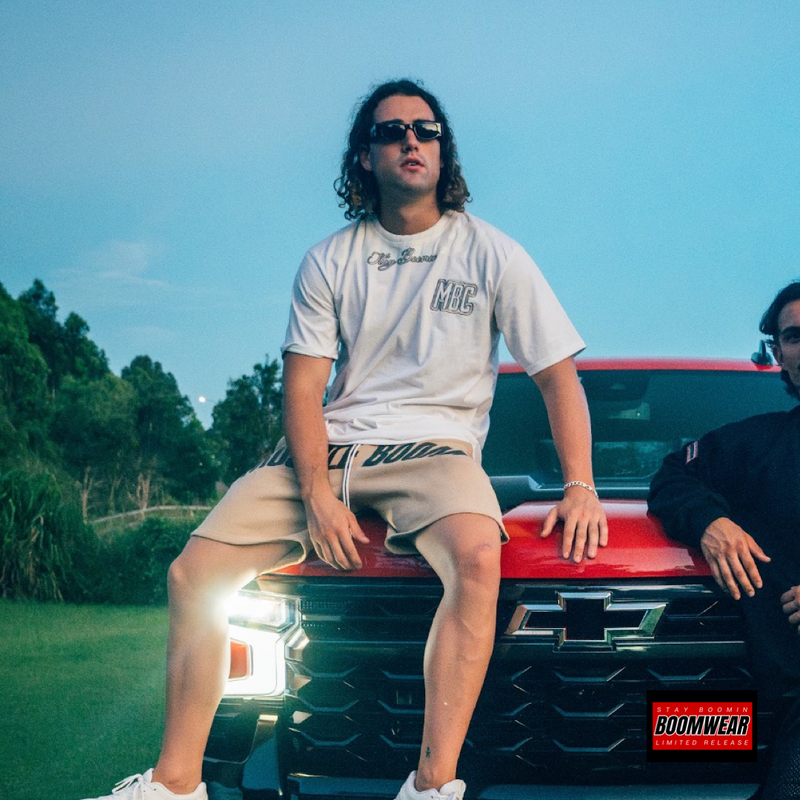 WHITE ON WHITE CUSTOM FIT TEE